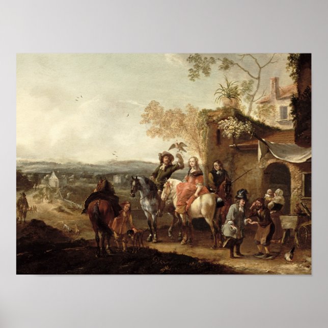 Póster Os Falconers (Frente)