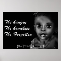 Os famintos, os sem-abrigo, os esquecidos