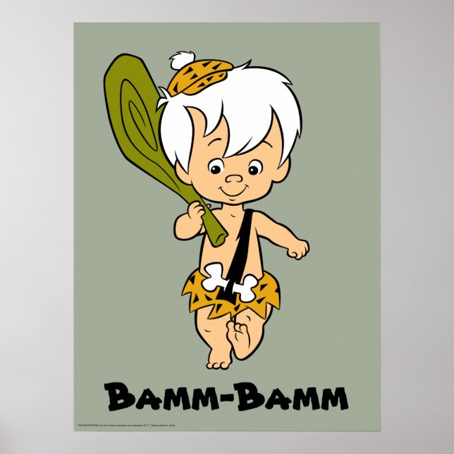 Poster Os Flintstones | Bamm-Bamm Rubble (Frente)