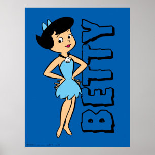 Poster Os Flintstones Betty Rubble