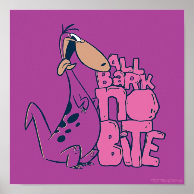 Poster Os Flintstones | Dino - Todos Os Latidos Sem Mordi (Frente)