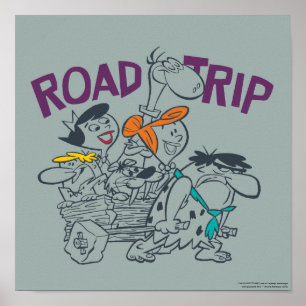 Poster Os Flintstones   Estrada
