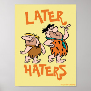 Poster Os Flintstones Fred & Barney - Incêndios posteri