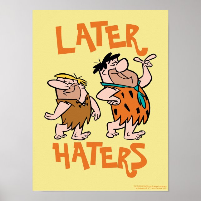 Poster Os Flintstones | Fred & Barney - Incêndios posteri (Frente)