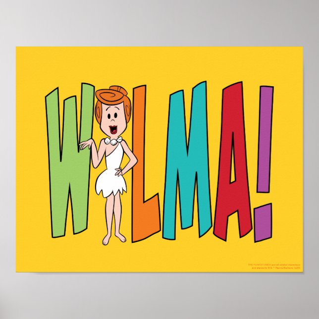 Poster Os Flintstones | WILMA! (Frente)