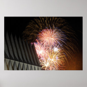 Póster Os fogos-de-artifício explodem