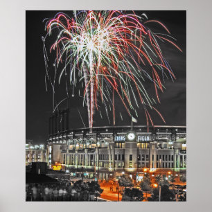 Póster Os fogos-de-artifício vivem de Lodo