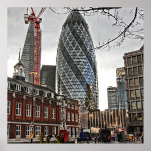 Poster Os Gherkins de Londres