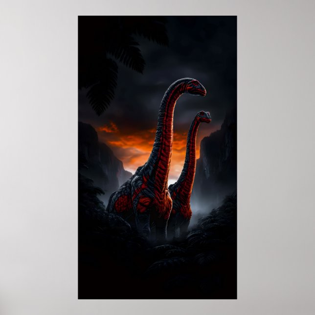 Poster Os Gigantes do Pôr do Sol (Frente)