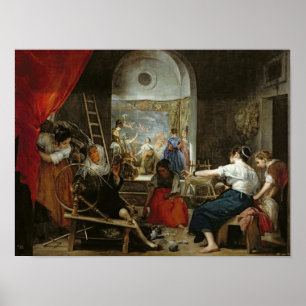 Póster Os Girassóis, ou A Fábrica de Aracne, 1657