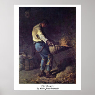 Póster Os Gleaners pelo painço (ii) Jean-Francois