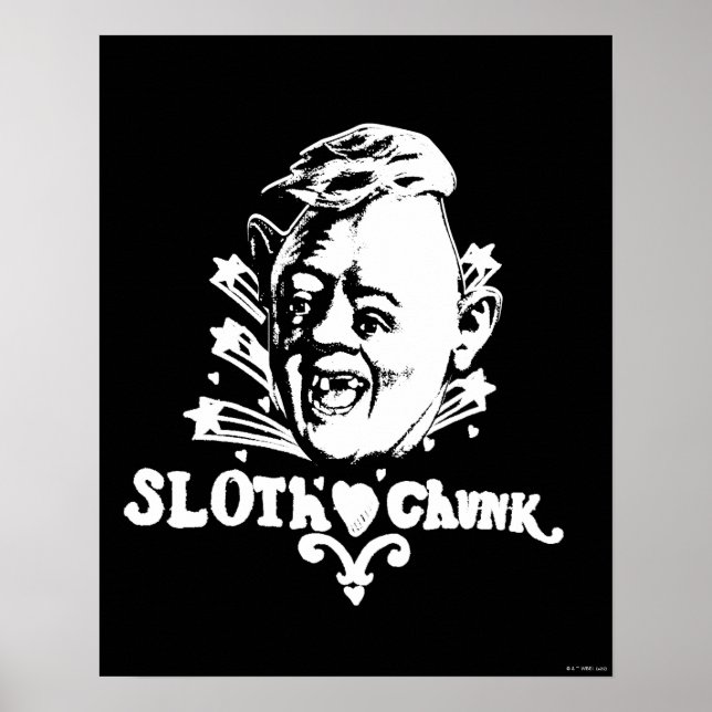 Poster Os Goonies "Sloth Angelilli Chunk (Frente)