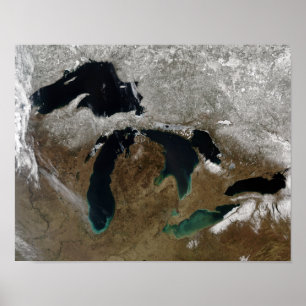 Póster Os grandes lagos 3