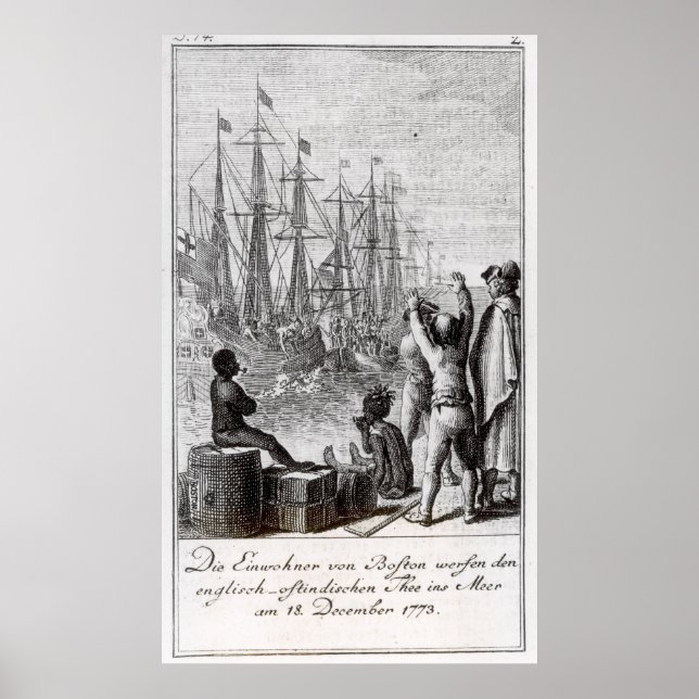 Póster Os habitantes de Boston jogam (Frente)