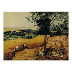 Póster Os Harvesters de Pieter Brueghel, o Velho