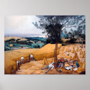 Poster Os Harvesters, Pieter Bruegel
