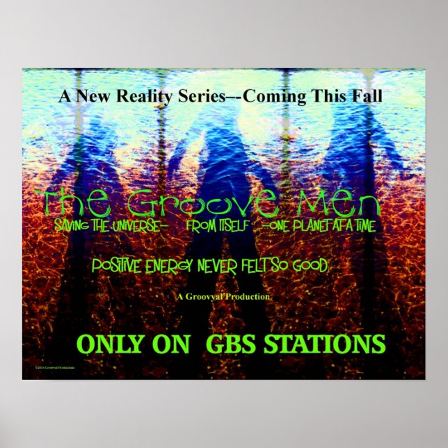 Póster Os Homens do Groove (Frente)