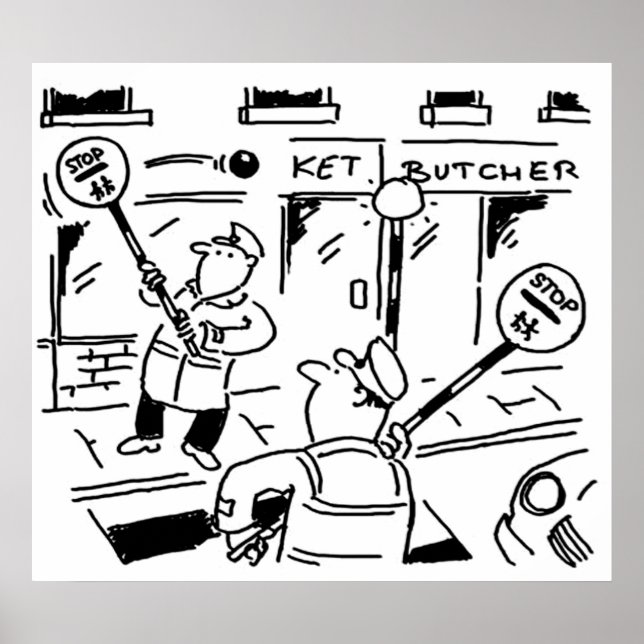 Poster Os Homens do Lollipop estão jogando Tênis (Frente)