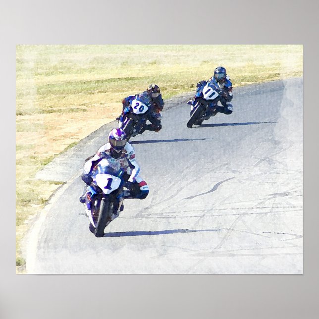 Póster Os Homens em Azul (Frente)