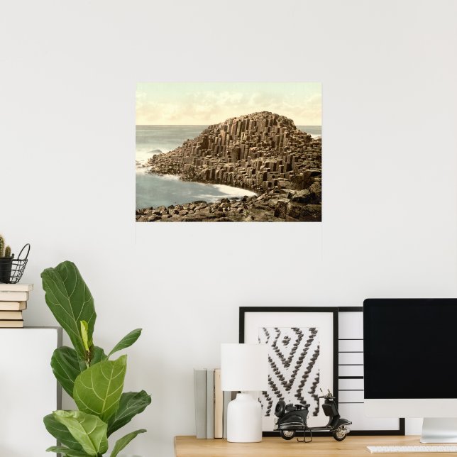 Póster Os Honeycombs, Giant's Causeway, County Antrim (Escritório em casa)