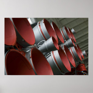 Póster Os impulsionadores da nave espacial 2 de Soyuz