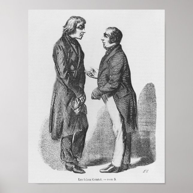 Póster Os irmãos Cointet (Frente)
