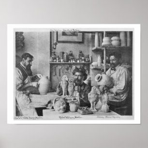 Póster Os irmãos de Martin no estúdio no Southall