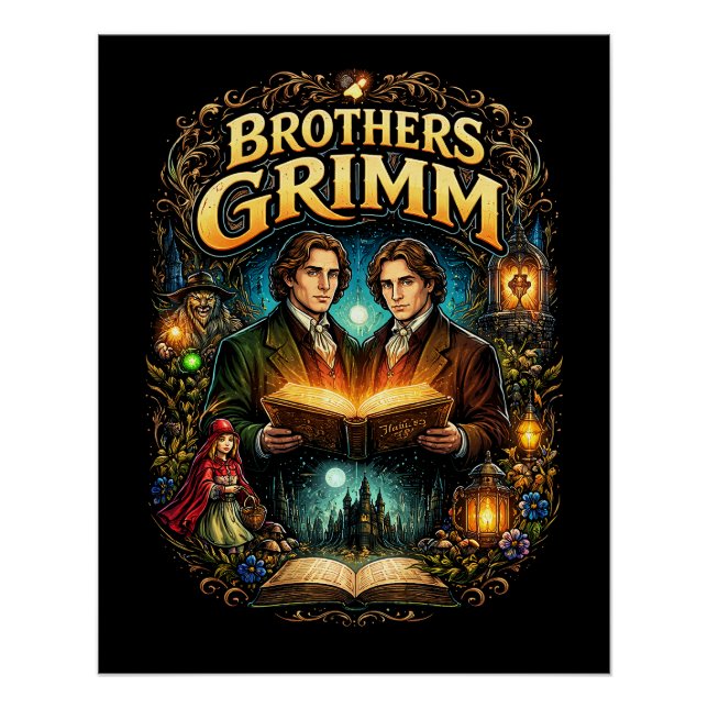 Póster Os Irmãos Grimm (Frente)