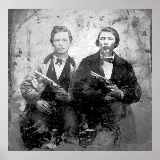 POSTER OS IRMÃOS JAMES: FRANK & JESSE (Frente)