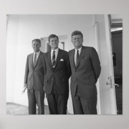 Póster Os Irmãos Kennedy — John, Robert E Ted