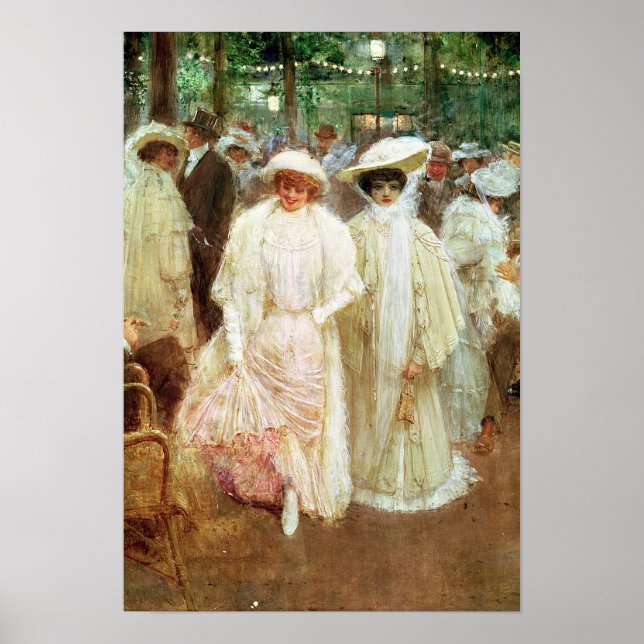 Poster Os Jardins de Paris (Frente)