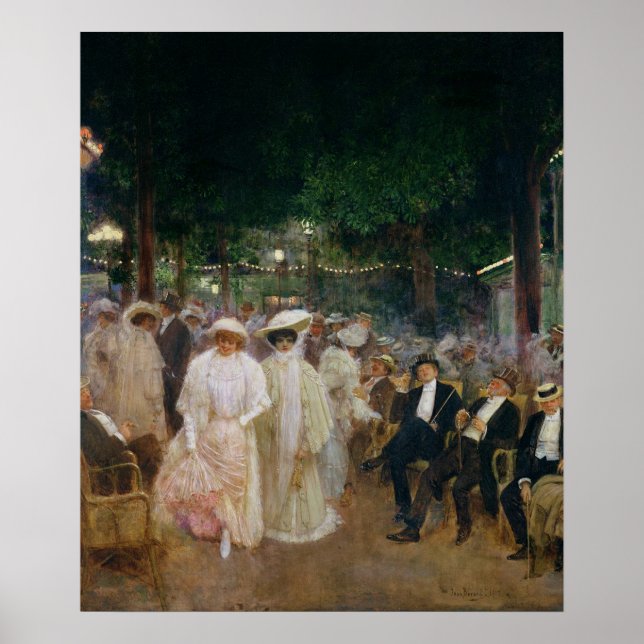 Poster Os Jardins de Paris, ou As Belezas do (Frente)