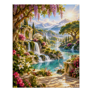 Póster Os Jardins do Paraíso