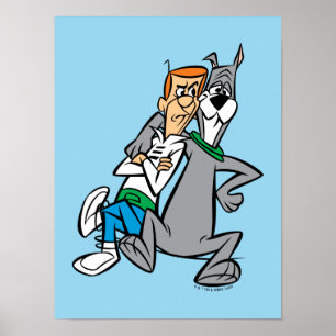 Poster Os Jetsons George & Astro Buddies