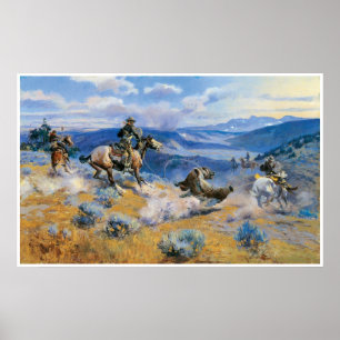 Póster Os laços e os cavalos rápidos são mais certos d