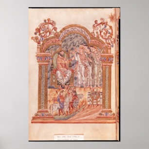 Póster Os Magi que visitam o rei Herod