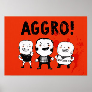 Poster Os meninos do AGGRO não temem!