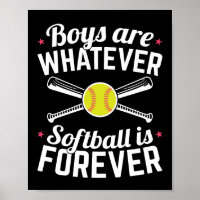 Os Meninos São Qualquer Coisa Que Softball É Para