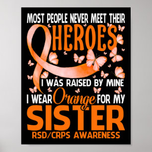 Poster Os Meus Heróis Visto Laranja Para A Minha Irmã Rsd