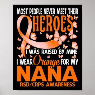 Poster Os Meus Heróis Visto Laranja Para A Minha Nana Rsd