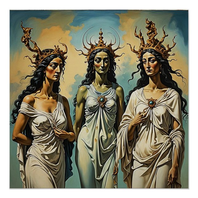 Póster Os Moirai (Frente)