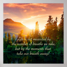 Os momentos que nos tiram o fôlego.