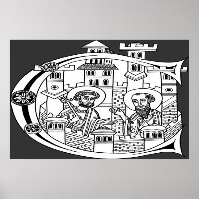 Póster Os Monges de Kells (Frente)