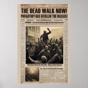 Poster Os Mortos Andam Agora!