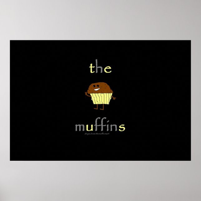 Póster Os Muffins (Frente)