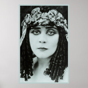 Póster Os olhos de Theda