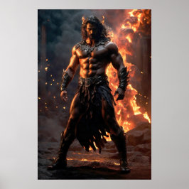 Poster Os Olímpicos: Hades, Deus do Submundo