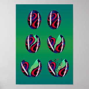 Póster Os ovos do Clef estão chocando a música!