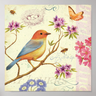 Poster Os pássaros e as abelhas