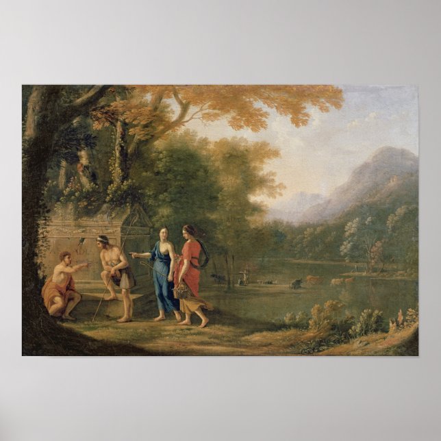 Póster Os Pastores Arcadianos (Frente)